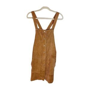 HYFVE Corduroy Buttoned Overall Dress (M)